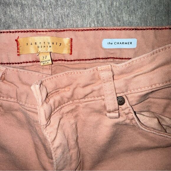 Sz 27 Sanctuary Pink Skinny Jeans - Picture 4 of 10